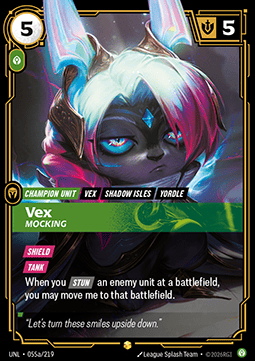 Vex, Mocking