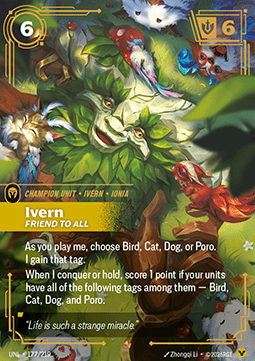 Ivern, Friend to All