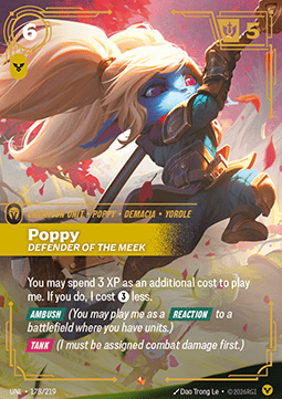 Poppy, Defender of the Meek