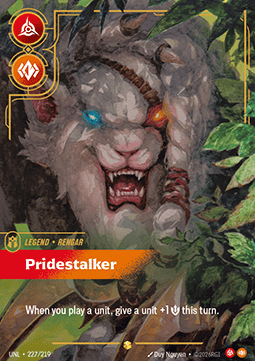 Rengar, Pridestalker