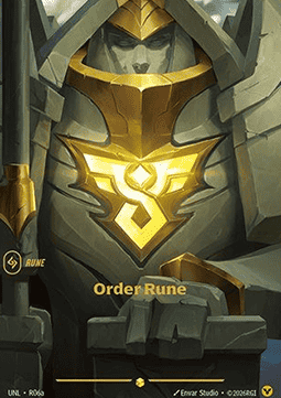 Order Rune