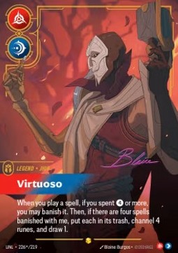 Jhin, Virtuoso