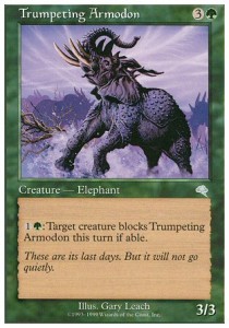 Trumpeting Armodon
