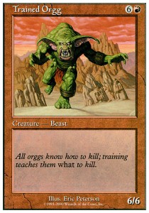Trained Orgg