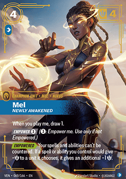 Mel, Newly Awakened