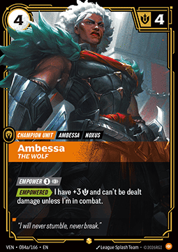Ambessa, The Wolf