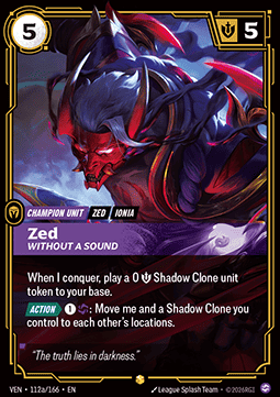 Zed, Without a Sound