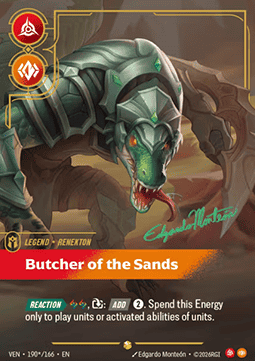 Renekton, Butcher of the Sands