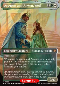 Aragorn and Arwen, Wed