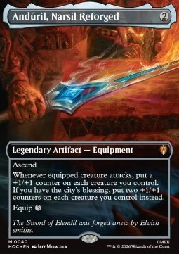 Andúril, Narsil Reforged