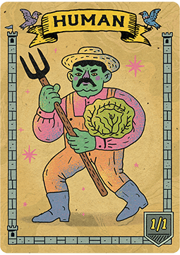 Human Token (White 1/1)