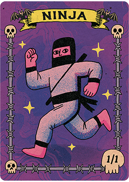 Ninja Token (Black 1/1)
