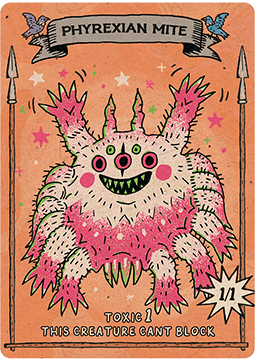 Phyrexian Mite Token (Artifact 1/1)
