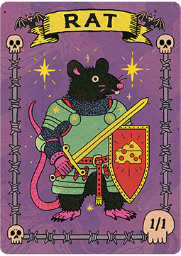 Rat Token (Black 1/1)