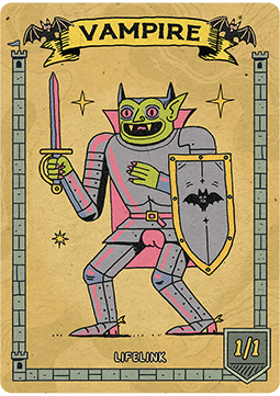 Vampire Token (White 1/1 Lifelink)