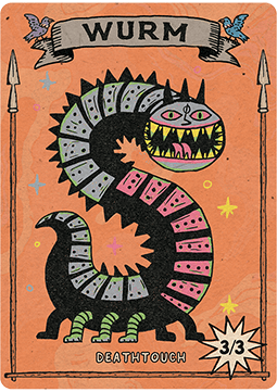 Wurm Token (Artifact 3/3 Deathtouch)