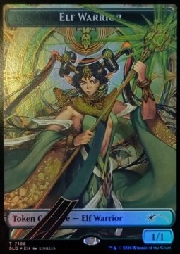 Elf Warrior Token (Green 1/1)