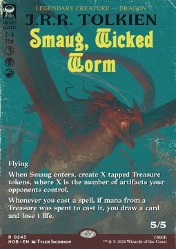 Smaug, Wicked Worm