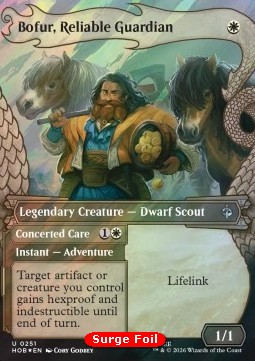 Bofur, Reliable Guardian // Concerted Care