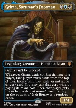 Gríma, Saruman's Footman