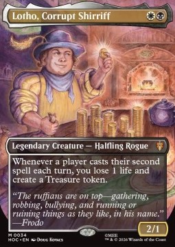 Lotho, Corrupt Shirriff
