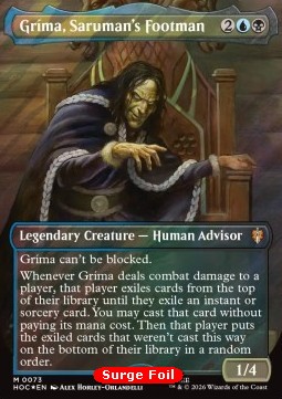 Gríma, Saruman's Footman