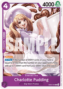 Charlotte Pudding (EB03-035)