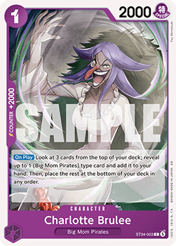 Charlotte Brulee (ST34-003)