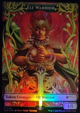 Elf Warrior Token (Green 1/1)