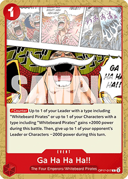 Ga Ha Ha Ha!! (OP17-017)