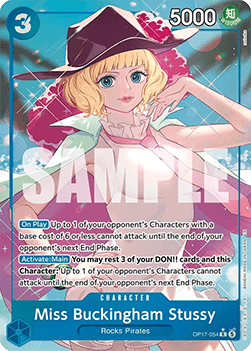 Miss Buckingham Stussy (OP17-054)
