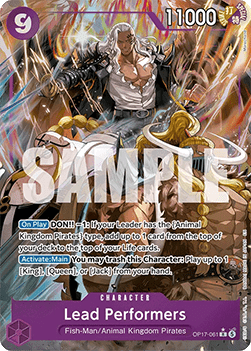 Lead Performers (OP17-061)