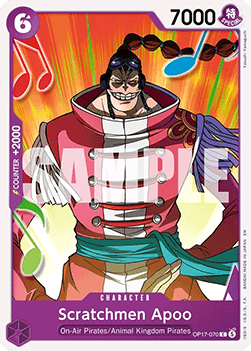 Scratchmen Apoo (OP17-070)