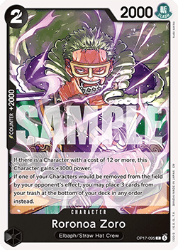 Roronoa Zoro (OP17-095)