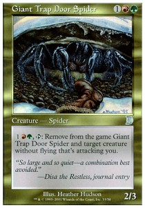 Giant Trap Door Spider
