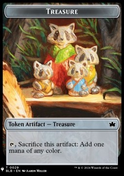 Treasure Token// Spider Token (G 1/2)