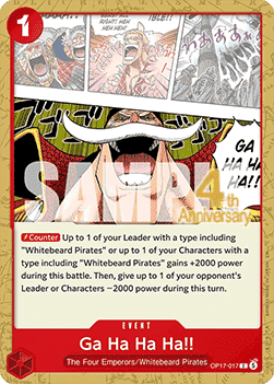 Ga Ha Ha Ha!! (OP17-017)