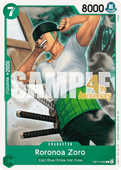 Roronoa Zoro (OP17-035)