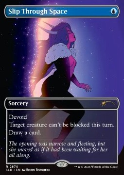 Slip Through Space
