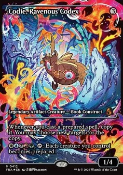 Codie, Ravenous Codex