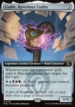 Codie, Ravenous Codex
