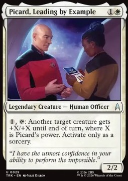 Picard, Leading by Example