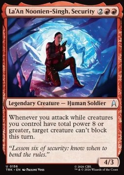 La'An Noonien-Singh, Security
