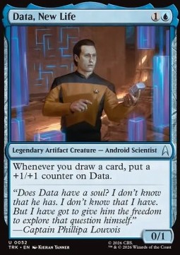 Data, New Life