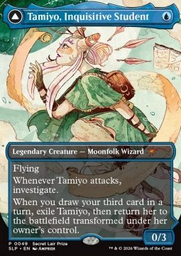 Tamiyo, Inquisitive Student // Tamiyo, Seasoned Scholar