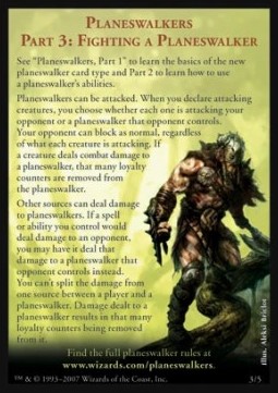 Planeswalkers Part 3: Fighting a Planeswalker