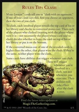 Rules Tip: Clash