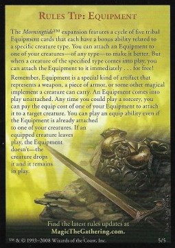 Rules Tip: Equipment