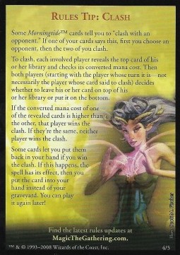 Rules Tip: Clash