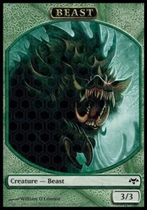 Beast Token (Green 3/3)